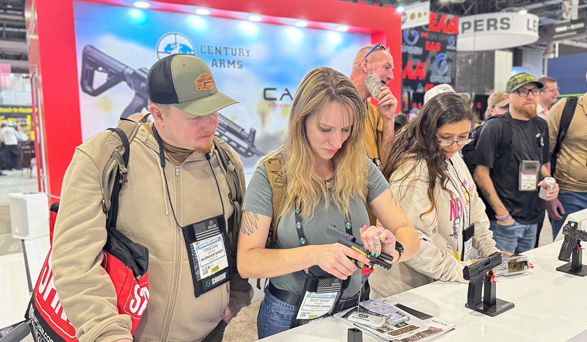 Canik Handgun Booth at SHOT Show 2025